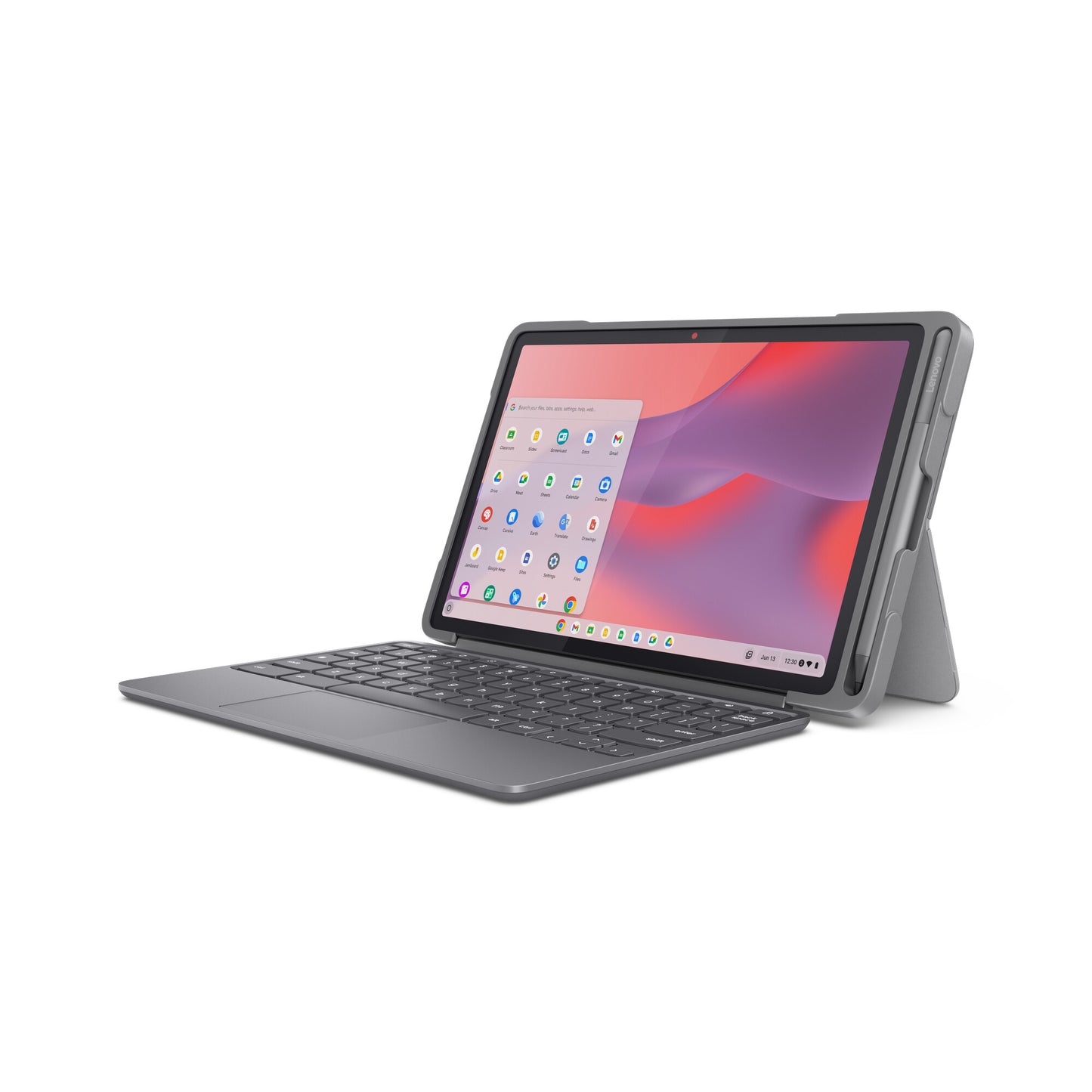 Lenovo Chromebook Duet EDU G2 Mediatek 64 GB 27.8 cm (10.9") 8 GB Wi-Fi 6 (802.11ax) ChromeOS Grey
