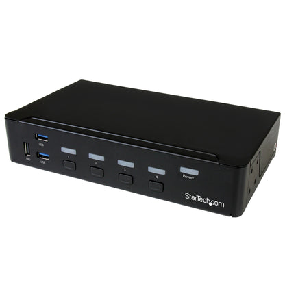 StarTech.com 4-Port DisplayPort KVM Switch - USB 3.0 - 4K 30Hz