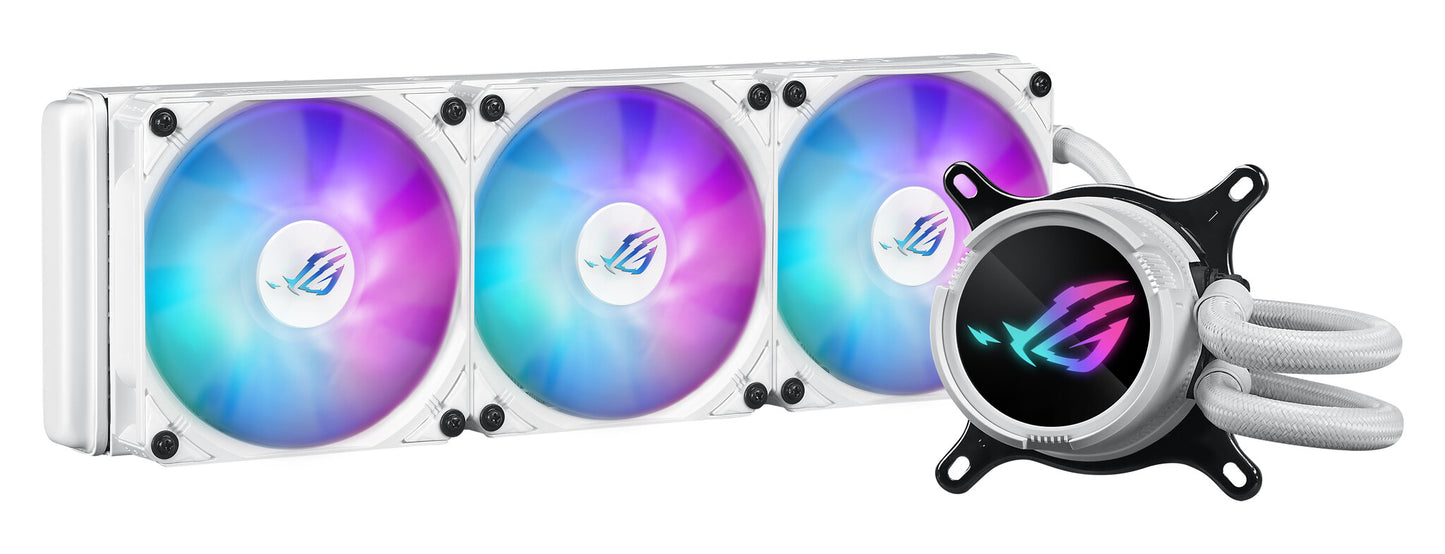 ASUS ROG Strix LC III 360 ARGB White Edition Processor Liquid cooling kit 12 cm