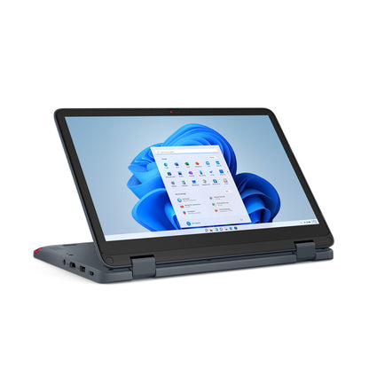 Lenovo 300w Yoga Intel® N N100 Hybrid (2-in-1) 29.5 cm (11.6") Touchscreen HD 8 GB LPDDR5-SDRAM 128 GB SSD Wi-Fi 6 (802.11ax) Windows 11 Pro Grey