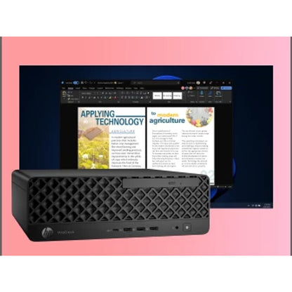 HP ProDesk 4 SFF G1i Desktop AI PC Intel Core Ultra 5 235 16 GB DDR5-SDRAM 512 GB SSD Windows 11 Pro