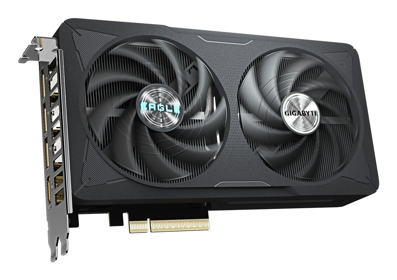 GIGABYTE GeForce RTX 5060 EAGLE OC 8G Graphics Card - 8GB GDDR7, 128bit, PCI-E 5.0, 2550 MHz Core Clock, 3 x DisplayPort, 1 x HDMI, GV-N5060EAGLE OC-8GD