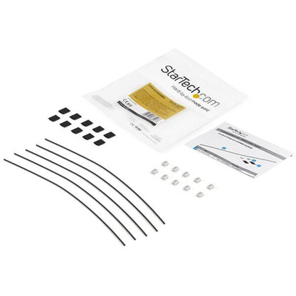 StarTech.com 5-Pack Security Cable Tethers for Adapters & Dongles - Universal Cable Adapter Tether - Tether Cables - Adjustable Length Anti-Theft Cable Tether Lock Kit - Steel - TAA
