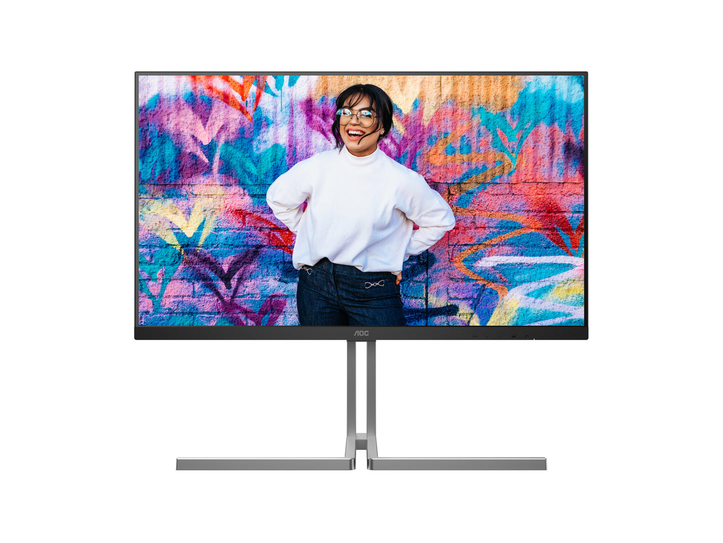 AOC U3 U32U3CV computer monitor 80 cm (31.5") 3840 x 2160 pixels 4K Ultra HD LCD Black