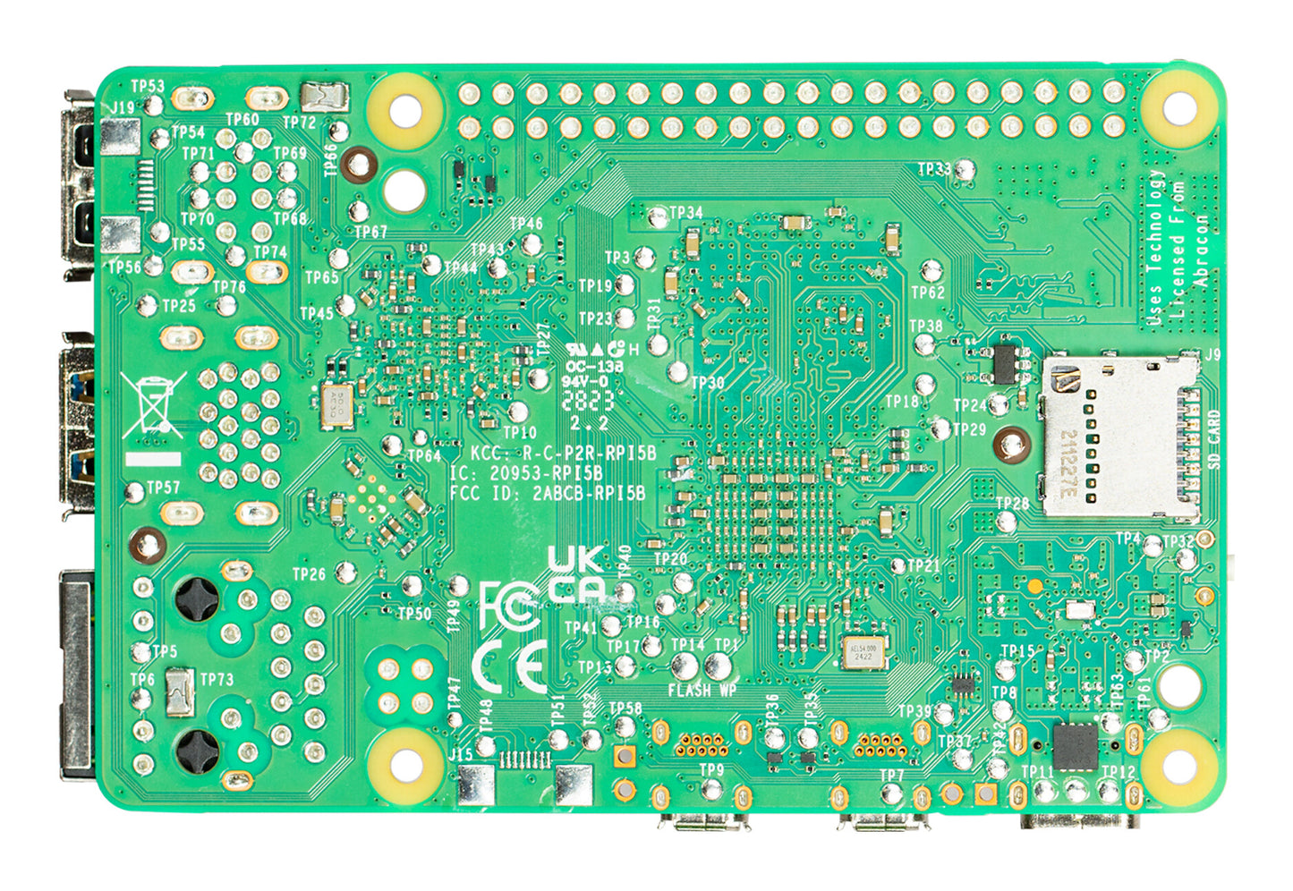 Raspberry Pi 5 development board 2400 MHz Arm Cortex-A76