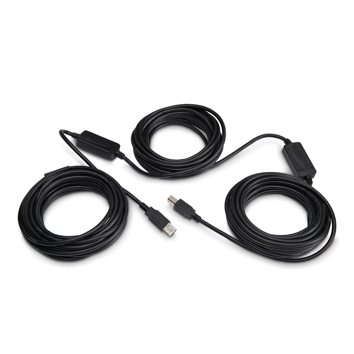 StarTech.com 65ft (20m) Active USB 2.0 A to B Cable, Long USB Cable, USB Printer Cable, 1x USB A (M), 1x USB B (M), Black