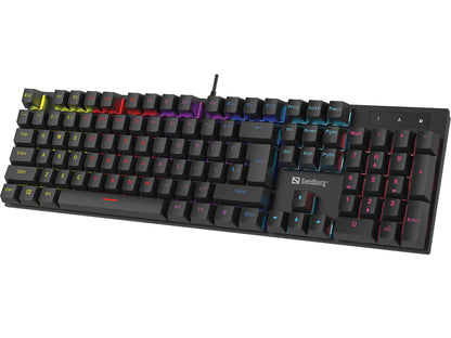 Sandberg Mechanical Gamer Keyboard NORDIC, USB, QWERTY