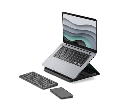 Logitech Casa QWERTY UK English Bluetooth Grey