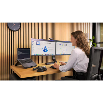 Kensington SmartFit Easy Riser Laptop Cooling Stand - Black
