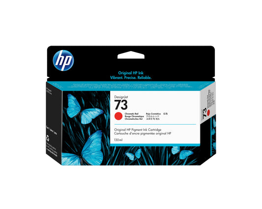 HP 73 chromatic red DesignJet ink cartridge, 130ml