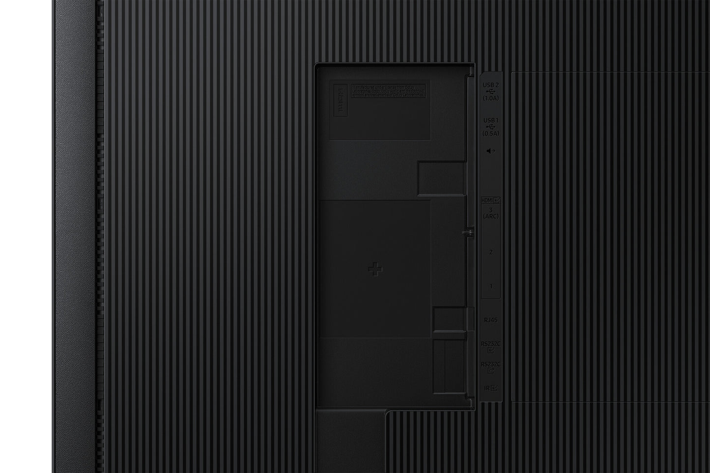 Samsung QB85C-N Digital signage flat panel 2.16 m (85") LED 350 cd/m² 4K Ultra HD Black Built-in processor Tizen 7.0 16/7
