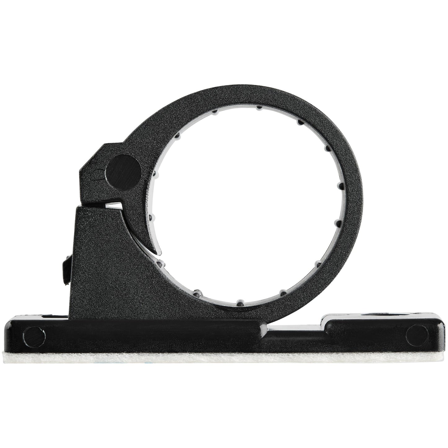 StarTech.com 100 Adhesive Cable Management Clips Black - Network/Ethernet/Office Desk/Computer Cord Organizer - Sticky Cable/Wire Holders - Nylon Self Adhesive Clamp UL/94V-2 Fire Rated