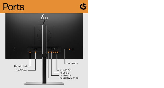 HP E24 G5 FHD PVC Free Monitor