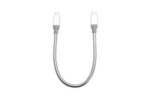 Verbatim USB-C to USB-C Stainless Steel Sync & Charge Cable USB 3.1 GEN 2 30cm