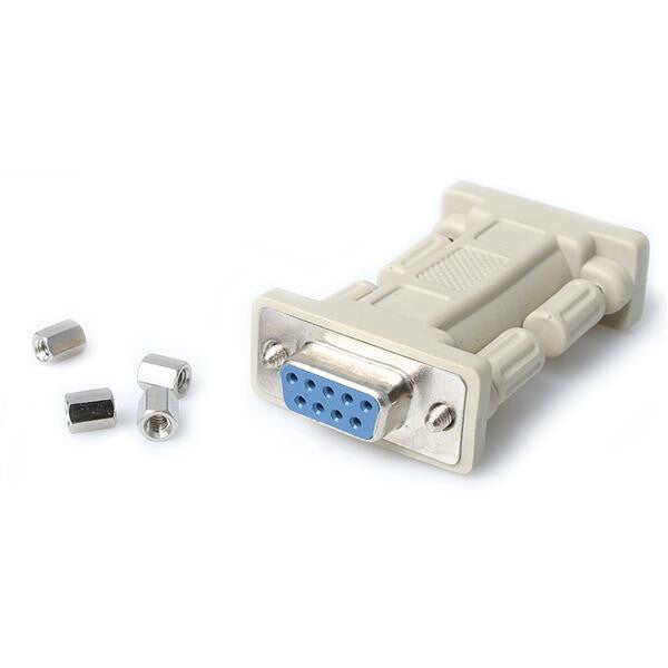 StarTech.com DB9 RS232 Serial Null Modem Adapter - F/F