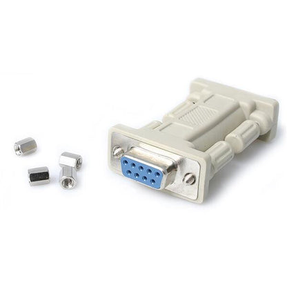 StarTech.com DB9 RS232 Serial Null Modem Adapter - F/F