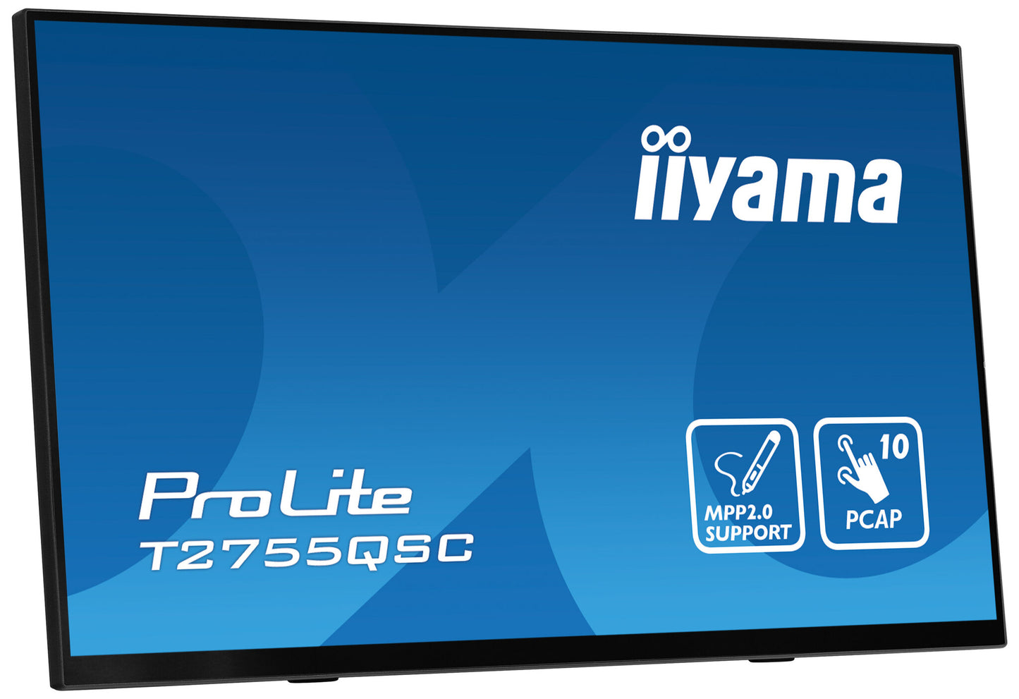 iiyama ProLite T2755QSC-B1 computer monitor 68.6 cm (27") 2560 x 1440 pixels Quad HD LCD Touchscreen Black