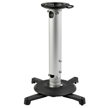 StarTech.com Universal Ceiling Projector Mount - Heavy Duty Height Adjustable/Extendable Pole Mount 5-22.7" from Ceiling - 33lb (15kg) - Tilt/Rotate - Hanging Projector Mount w/ Bracket - TAA