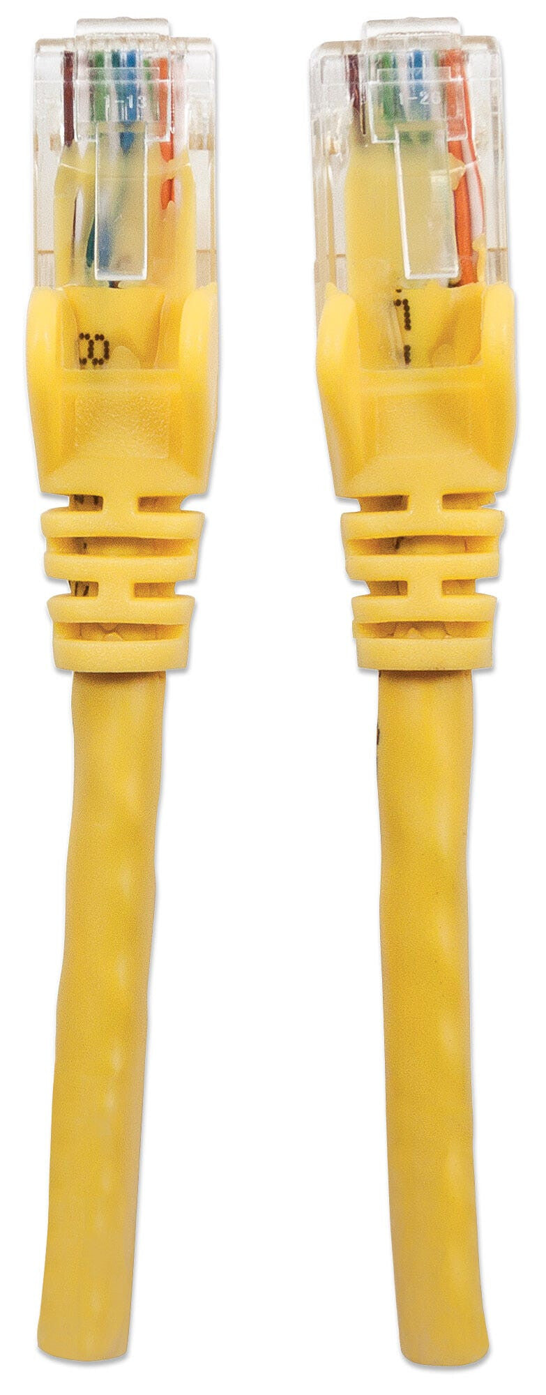Intellinet Network Patch Cable, Cat6, 3m, Yellow, CCA, U/UTP, PVC, RJ45, Gold Plated Contacts, Snagless, Booted, Lifetime Warranty