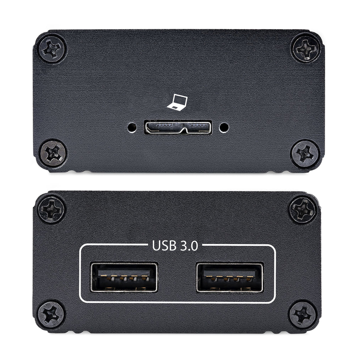 StarTech.com 2-Port USB 3.0 Extender over OM3 Multimode Fiber - LC/LC - 2x 5Gbps USB-A Hub - 350m (1150ft) Range - Durable USB Fiber Optic Extender - Optical USB Extender - TAA
