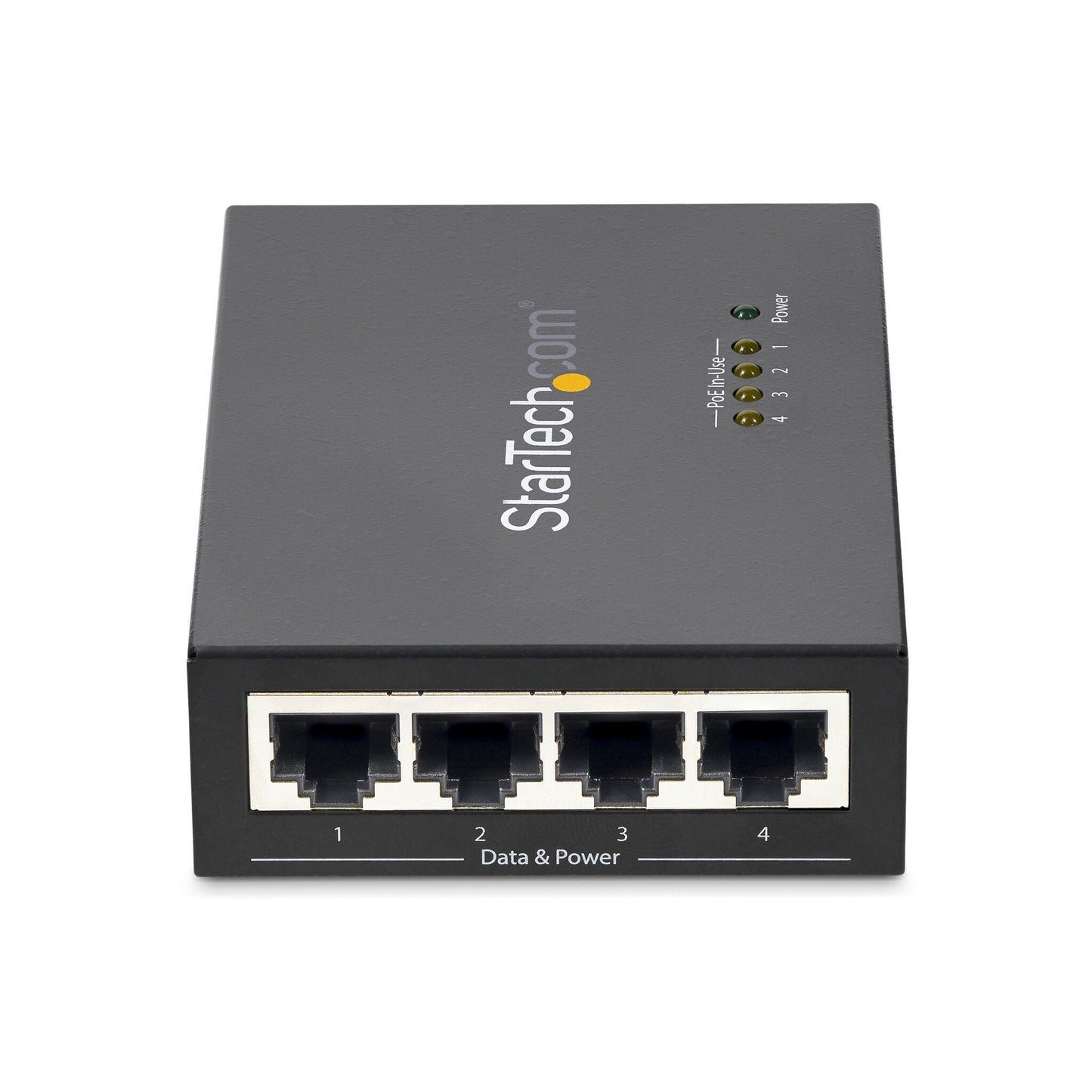 StarTech.com 4-Port Gigabit Midspan - PoE+ Injector - 802.3at/af