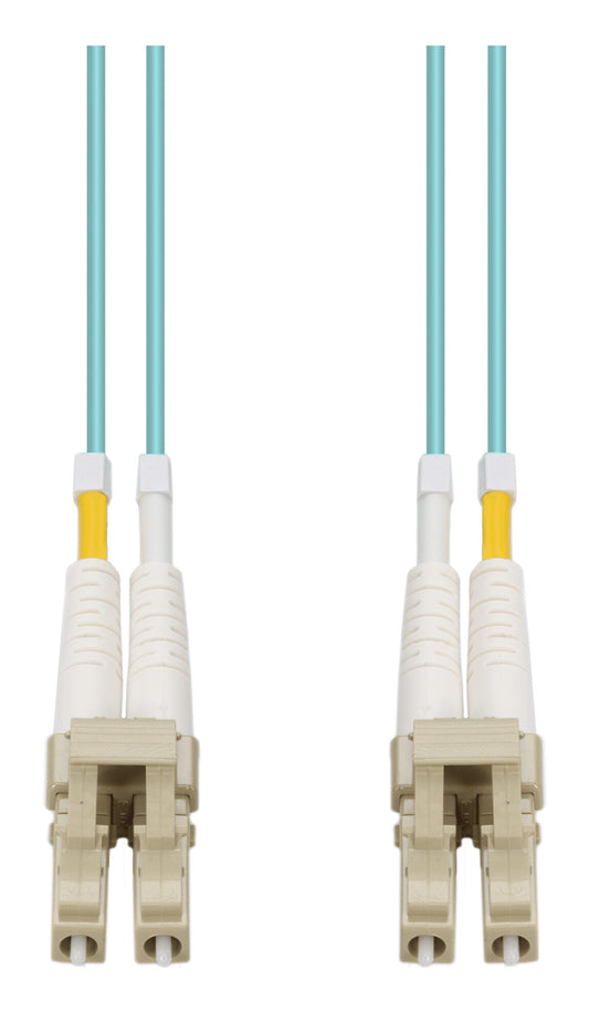 AddOn Networks ADD-LC-LC-15M5OM4LZ InfiniBand/fibre optic cable 15 m OFNG Aqua colour, Beige