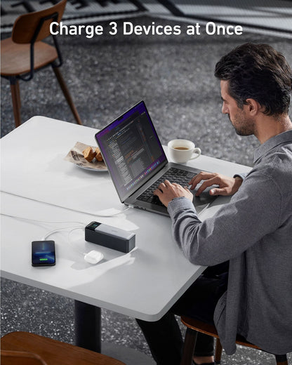 Anker 737 24000 mAh Black, Silver