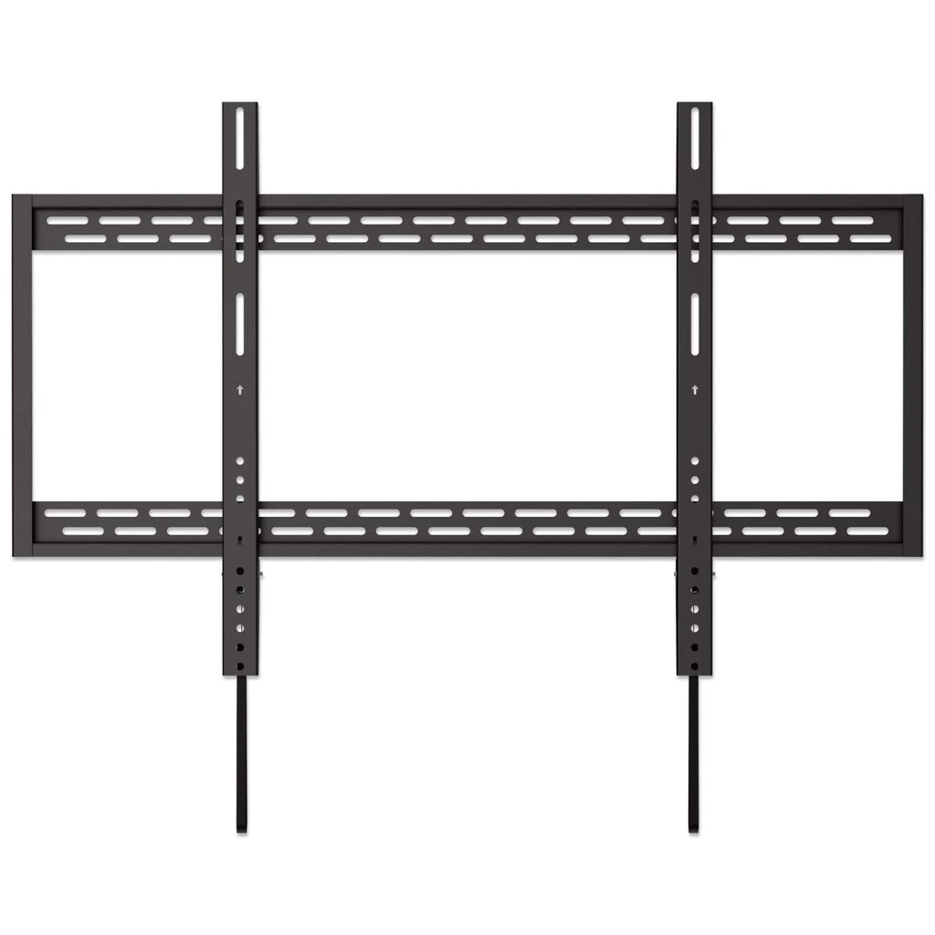 Manhattan TV & Monitor Mount, Wall, Fixed, 1 screen, Screen Sizes: 60-100", Black, VESA 200x200 to 900x600mm, Max 100kg, LFD, Lifetime Warranty