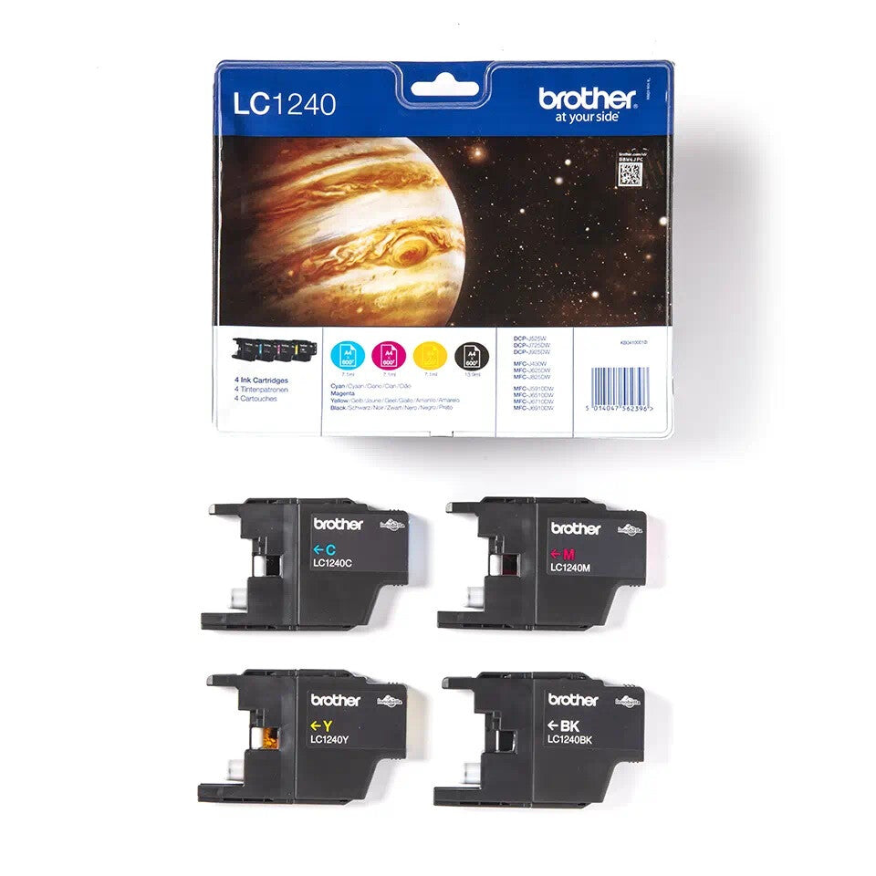 Brother Ink Cartridge Pack: Cyan / Magenta / Yellow / Black