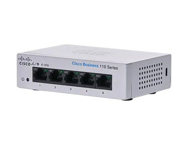 Cisco CBS110 Unmanaged L2 Gigabit Ethernet (10/100/1000) 1U Grey