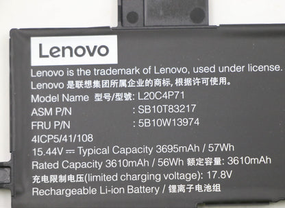 Lenovo 5B10W13974 laptop spare part Battery