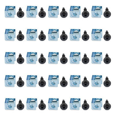 StarTech.com Server Rack Screws and Clip Nuts - 10-32 - Rack Mount Screws and Slide-On Cage Nuts - 50 Pack