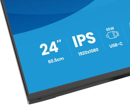 iiyama ProLite XB2497HSN-B1 computer monitor 60.5 cm (23.8") 1920 x 1080 pixels Full HD LED Black