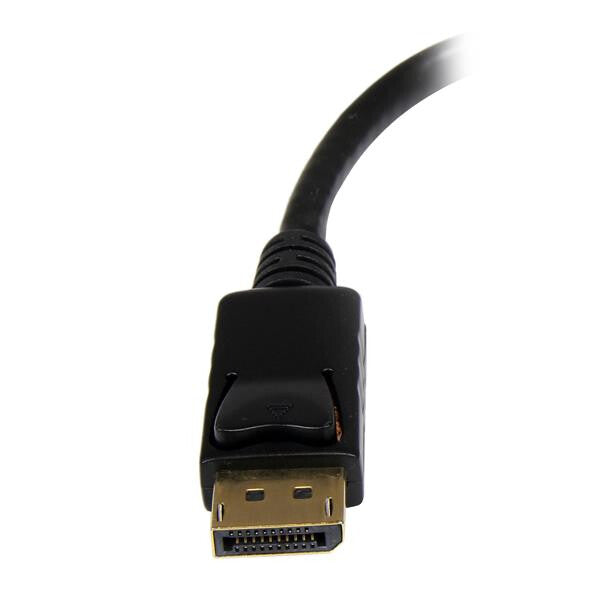 StarTech.com DisplayPort to HDMI Adapter - DP 1.2 to HDMI Video Converter 1080p - DP to HDMI Monitor/TV/Display Cable Adapter Dongle - Passive DP to HDMI Adapter - Latching DP Connector