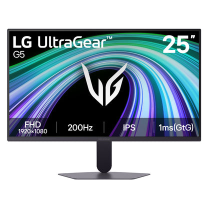LG UltraGear G5 25G523B-B, 25" Full-HD IPS, 200Hz, 1ms Gaming Monitor