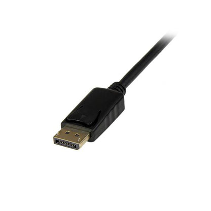 StarTech.com 3ft (1m) DisplayPort to DVI Cable - 1080p Video - Active DisplayPort to DVI Adapter Cable - DisplayPort to DVI-D Cable Converter Single Link - DP 1.2 to DVI Monitor Cable