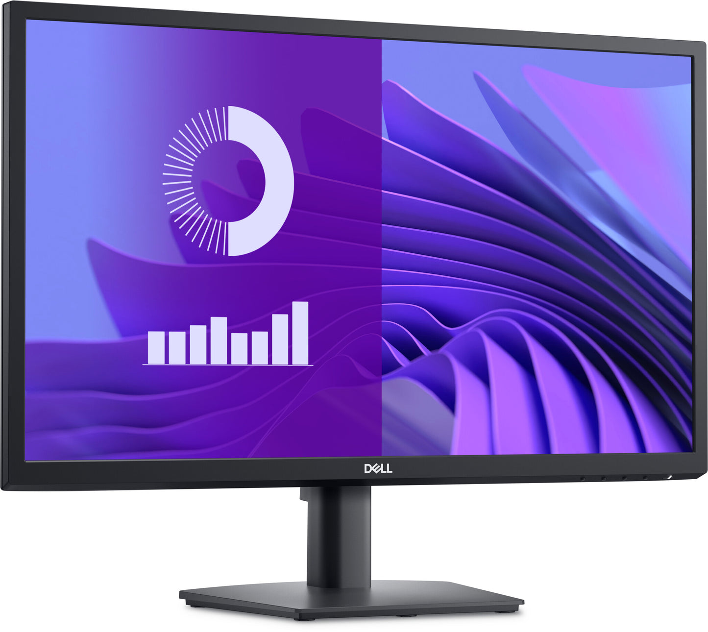 DELL E Series E2425H computer monitor 60.5 cm (23.8") 1920 x 1080 pixels Full HD LCD Black