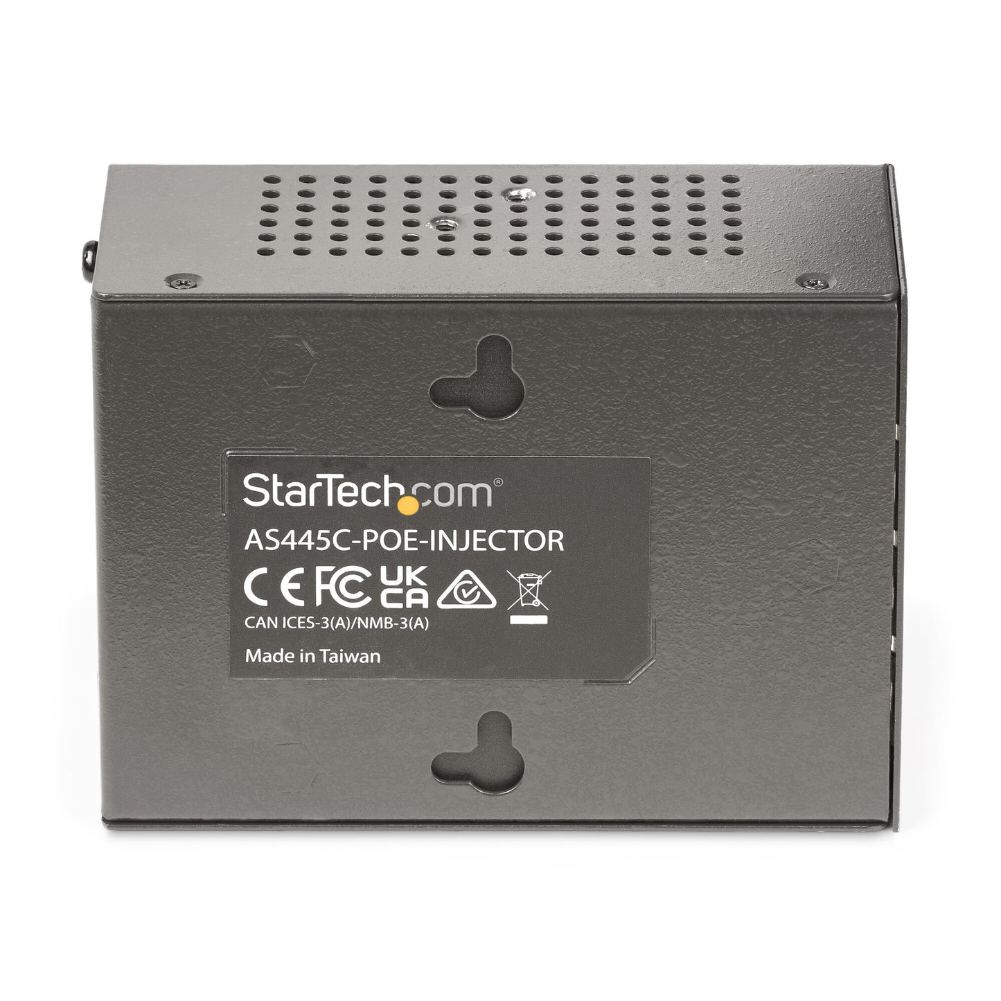 StarTech.com 4-Port Multi-Gigabit PoE++ Injector, 5/2.5/1G Ethernet (NBASE-T), PoE/PoE+/PoE++ (802.3af/802.3at/802.3bt), 160Watts Power Budget, Wall/DIN Rail Mountable, Unmanaged - TAA