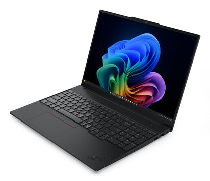 Lenovo ThinkPad E16 Gen 4 (AMD) Copilot+ PC AMD Ryzen™ AI 5 430 Laptop 40.6 cm (16") WUXGA 16 GB DDR5-SDRAM 512 GB SSD Wi-Fi 7 (802.11be) Windows 11 Pro Black English