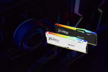 Kingston Technology FURY Beast 64GB 6000MT/s DDR5 CL36 DIMM (Kit of 2) RGB EXPO