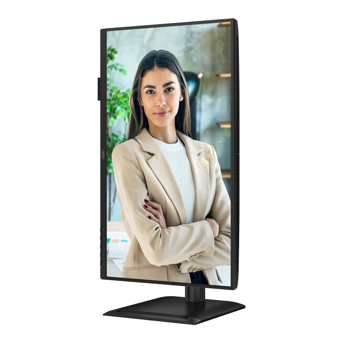 AOC 24P4U computer monitor 60.5 cm (23.8") 1920 x 1080 pixels Full HD Black