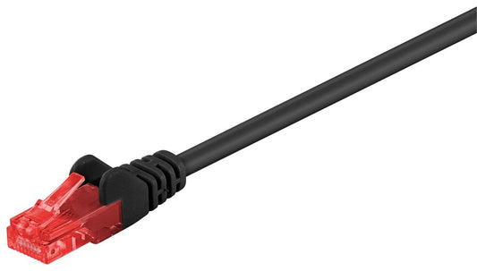 Microconnect B-UTP6075S networking cable Black 7.5 m Cat6 U/UTP (UTP)