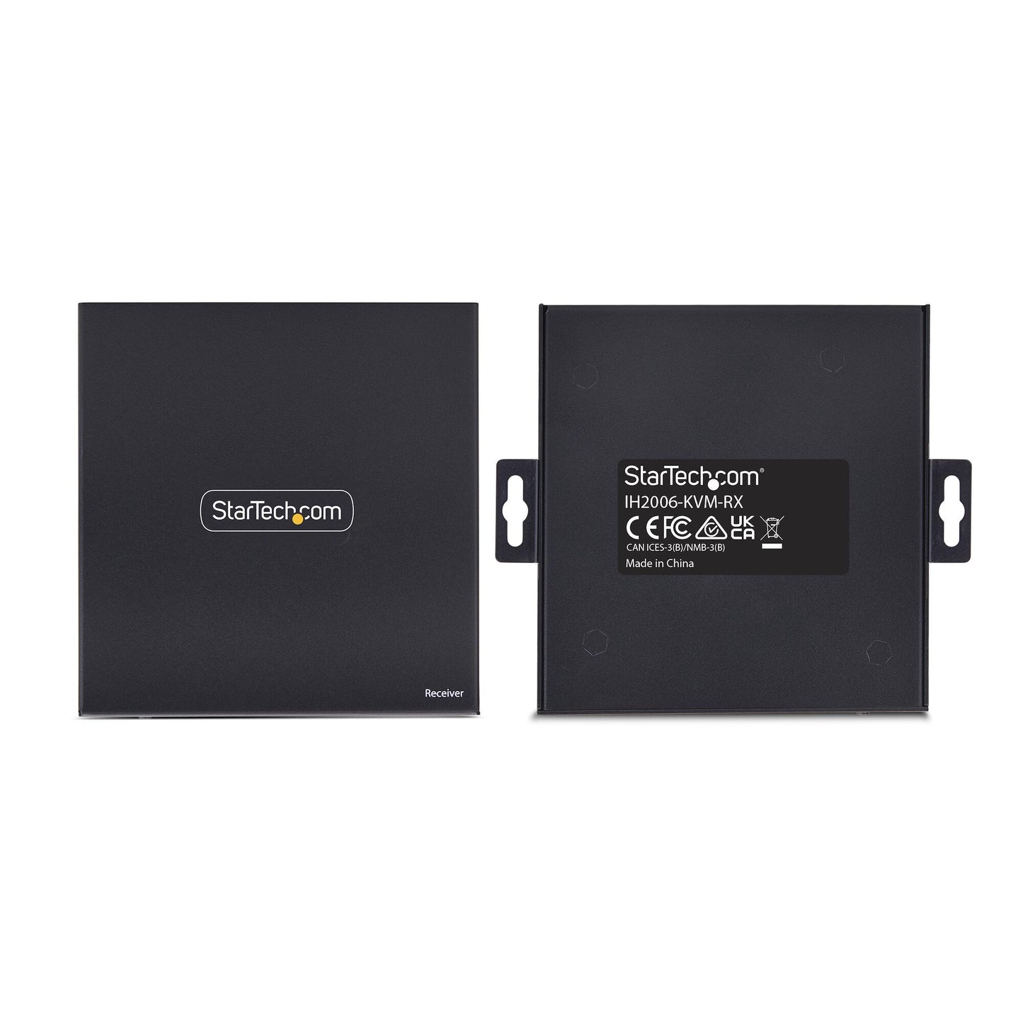 StarTech.com HDMI KVM Receiver Over IP Network for the IH2006 Product Series, 4K 60Hz, Driverless, AVoIP, Includes Mounting Kit, Receiver Only
