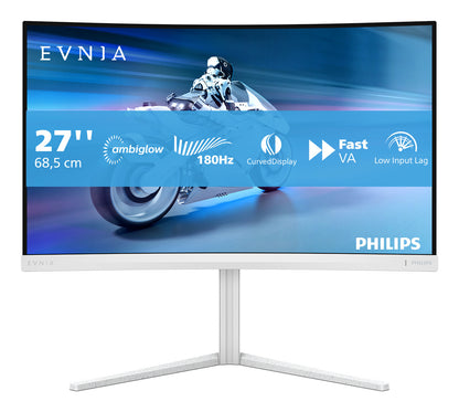 Philips Evnia 5000 27M2C5201L/00 LED display 68.6 cm (27") 1920 x 1080 pixels Full HD LCD White