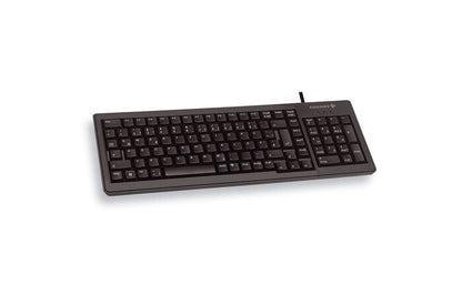 CHERRY XS G84-5200 COMPACT KEYBOARD, Corded, USB/PS2, Black, (QWERTY - UK)