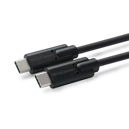 Microconnect USB3.2CC0.25 USB cable USB 3.2 Gen 2x2 0.25 m USB C 100 W Black