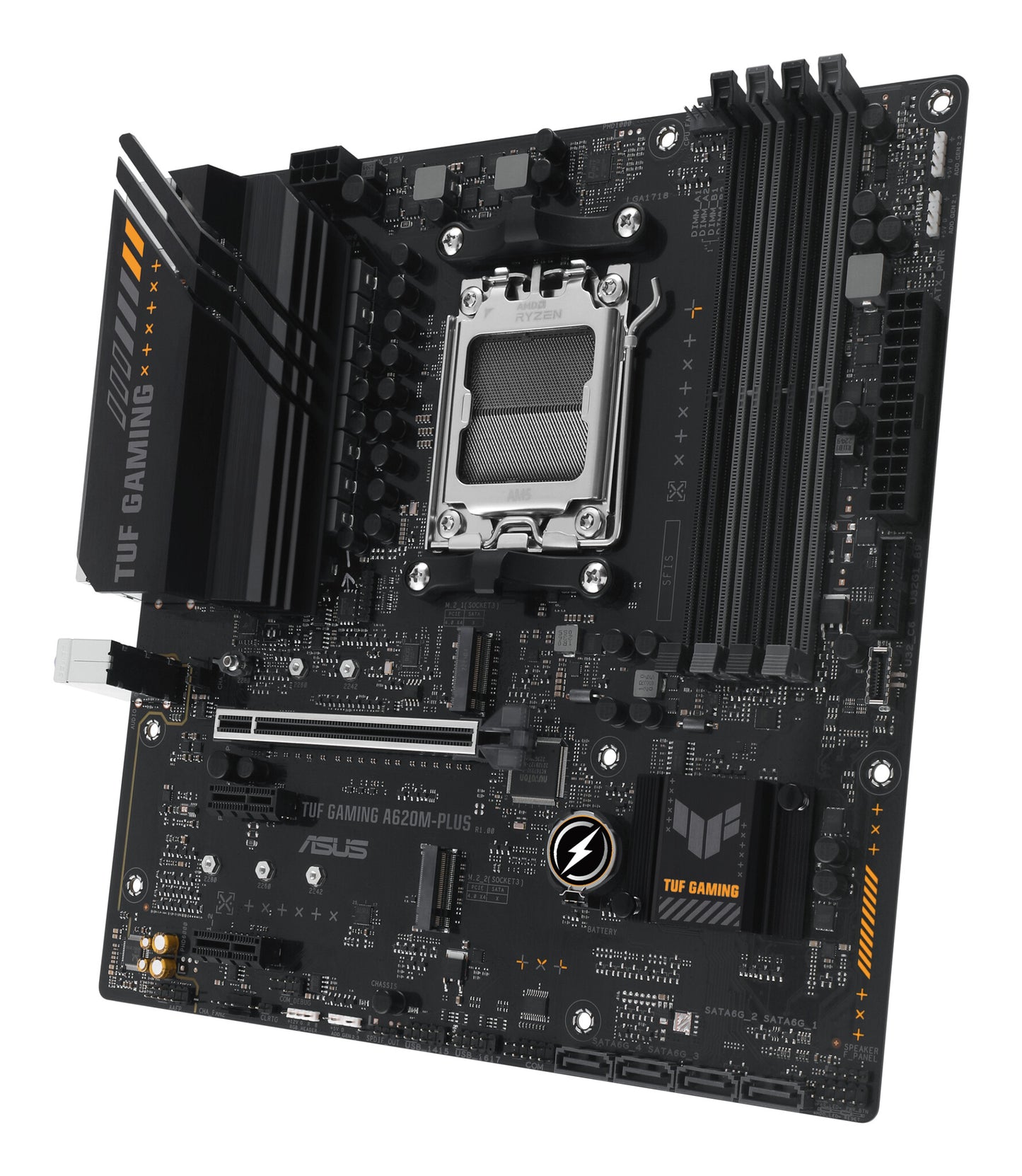 ASUS TUF GAMING A620M-PLUS AMD A620 Socket AM5 micro ATX