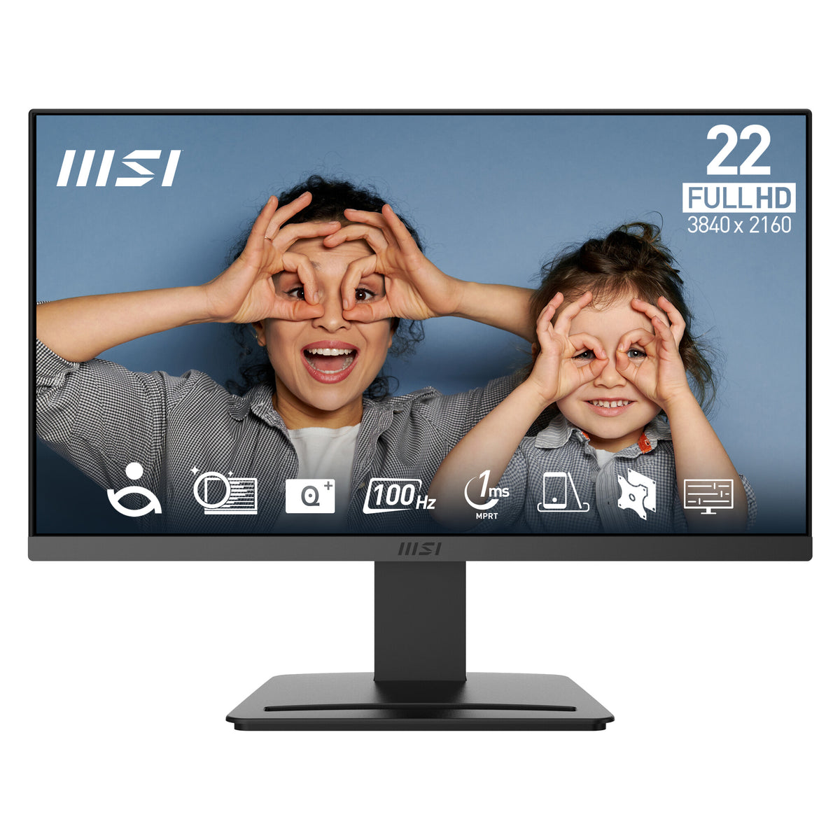 MSI PRO MP223 E2 monitor, 54.5 cm (21.4-inch), 1920 x 1080 pixels, Full HD, LED, black