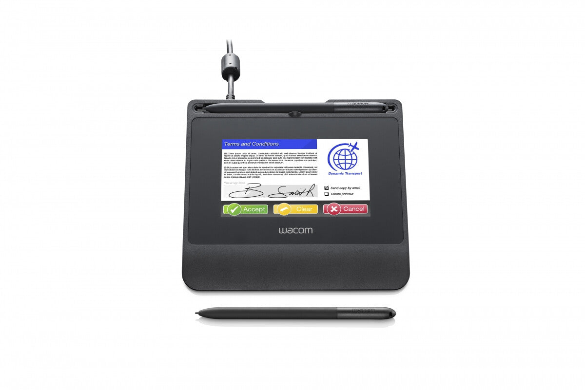 Wacom STU-540-CH2 graphic tablet Black 2540 lpi 108 x 65 mm USB