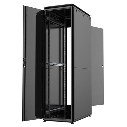 Lanview RDL42U61BL rack cabinet 42U Freestanding rack Black